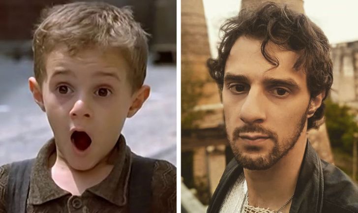 child celebrities then vs now - Giorgio Cantarini