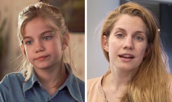 child celebrities then vs now - Anna Chlumsky
