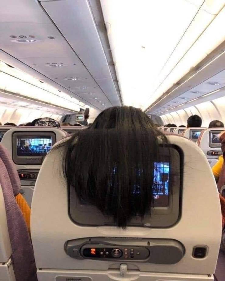 hair on screen - Pa