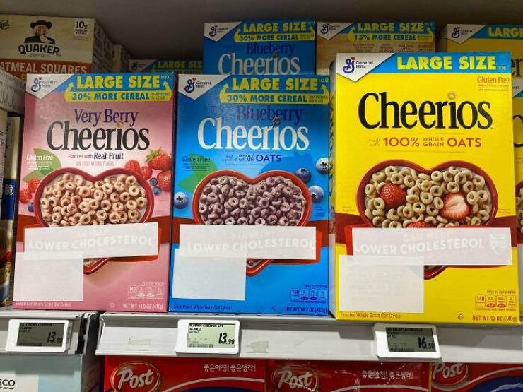 "American Breakfast Cereals Imported And Sold In Asia Have Their Unsubstantiated Health Claims Blanked Out"