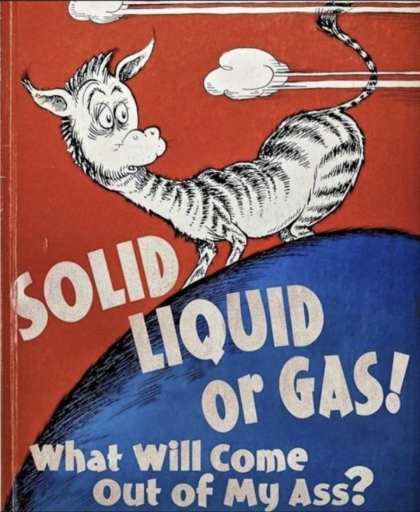 funny pics and memes - Solid Liquid or Gas! What will come Out of My Ass?