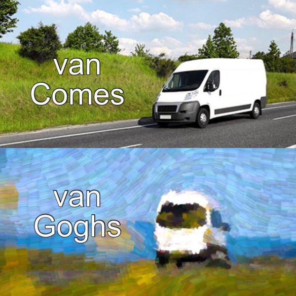 road - van Comes Van Goghs