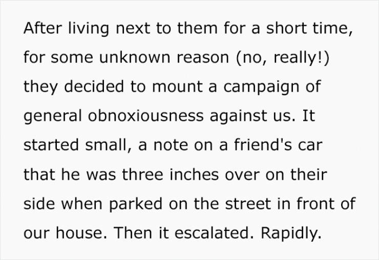 joseph epstein wall street journal - After living next to them for a short time, for some unknown reason no, really! they decided to mount a campaign of general obnoxiousness against us. It started small, a note on a friend's car that he was three inches 