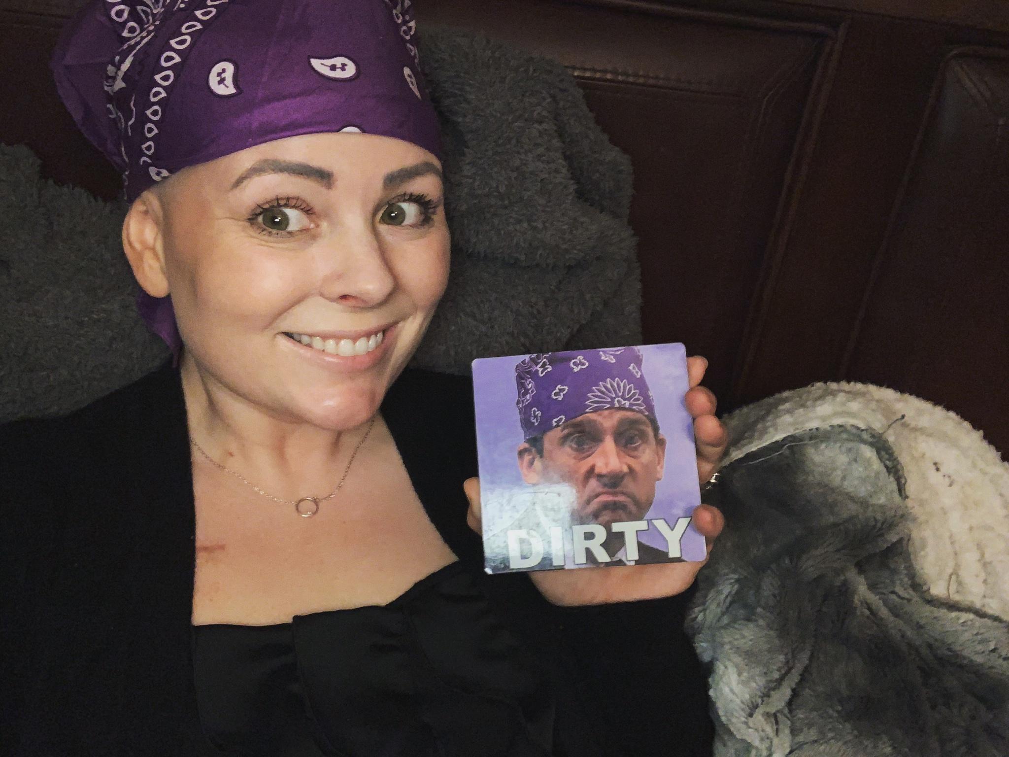 funny pics and memes - woman dressed as michael scott prison mike from the office
