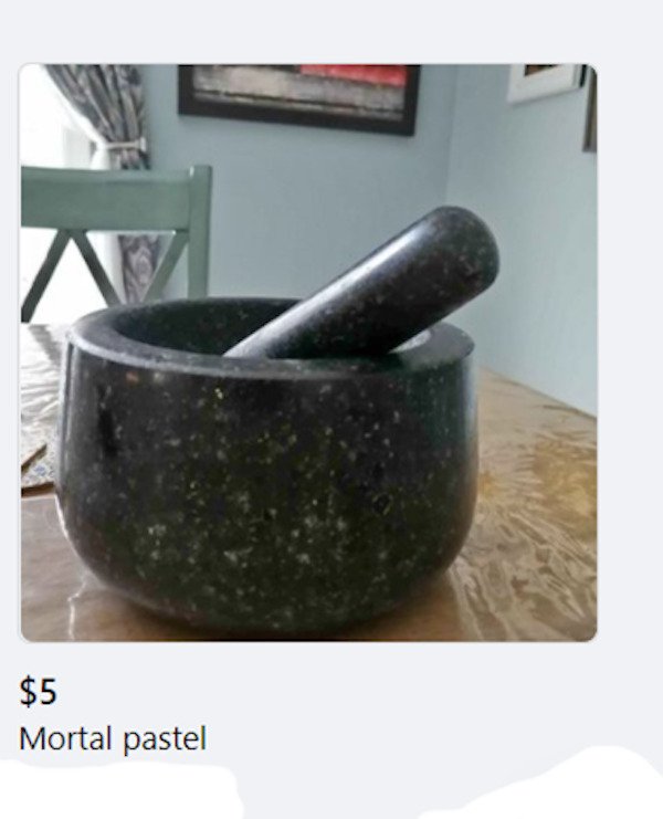 mortar and pestle