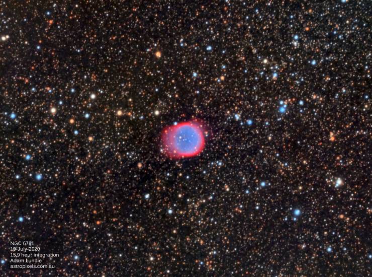 star - Ng 6781 19July2020 15,9 hour integration Adam Lundie astropixels.com.au