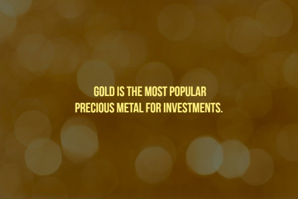 kfc gift - Gold Is The Most Popular Precious Metal For Investments.