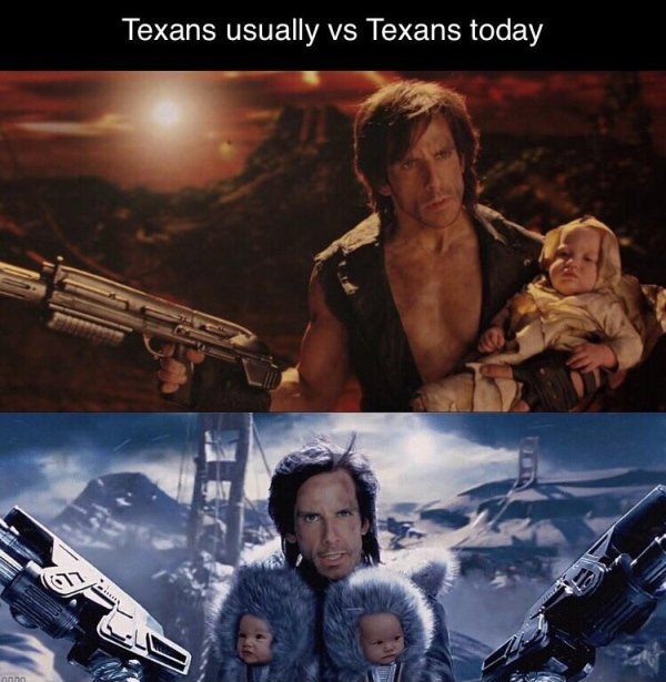 funny memes - somebody left the fridge open - Texans usually vs Texans today 10