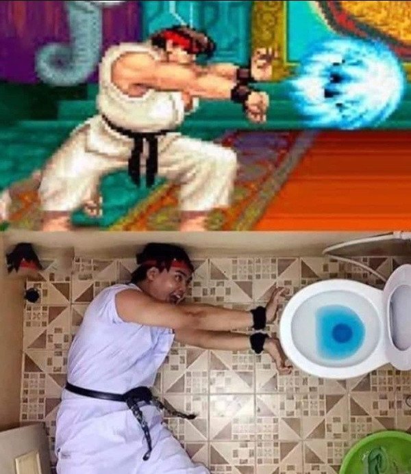 hadouken meme - O Usa