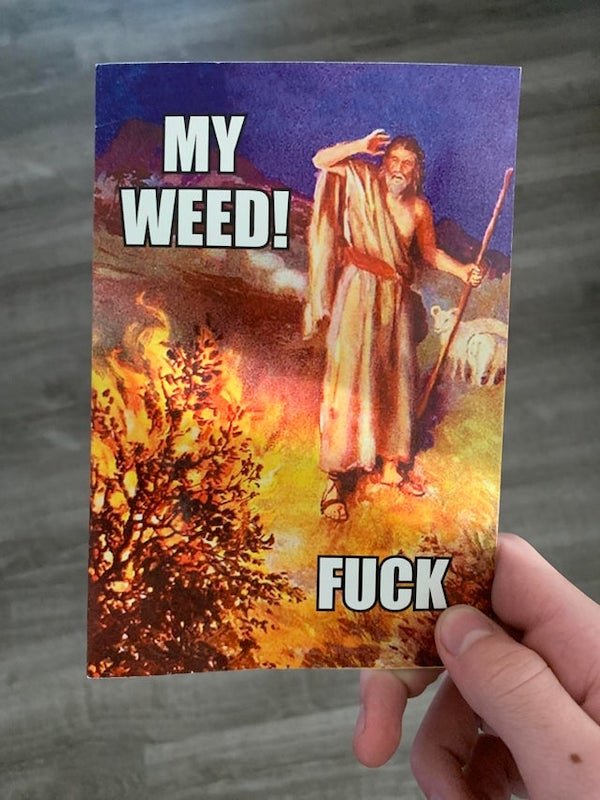 poster - My Weed! Fuck