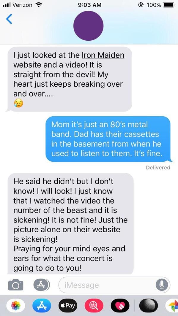 stray kids minho fake text - il Verizon @ 100% I just looked at the Iron Maiden website and a video! It is straight from the devil! My heart just keeps breaking over and over.... Mom it's just an 80's metal band. Dad has their cassettes in the basement fr