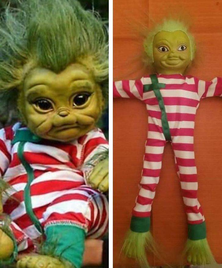 baby grinch doll