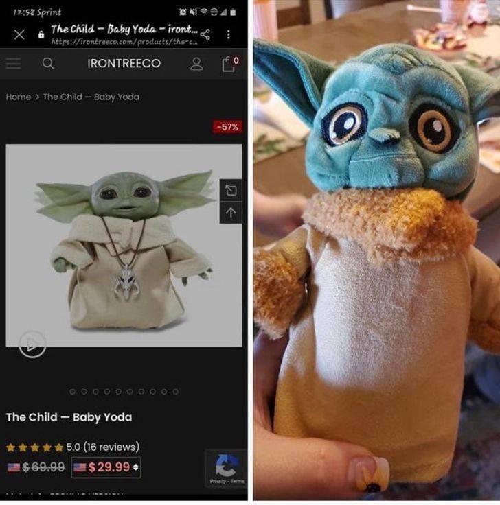 plush - dee Sprint The Child Baby Yoda iront... .. Irontreeco Home > The Child Baby Yoda 57% Cooooooooo The Child Baby Yoda 5.0 16 reviews $69.99 $29.99 Prylar