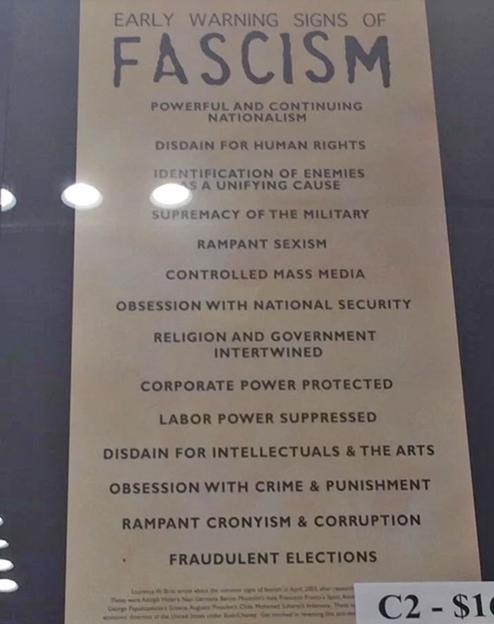 Found In The U.S. Holocaust Museum. Does Any Of This Sound Familiar Today?