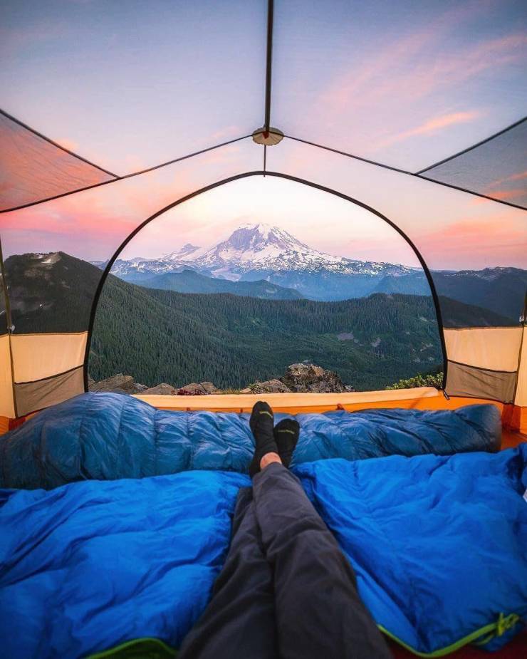 transparent tent