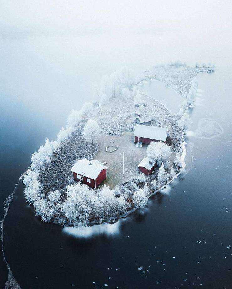 frozen island