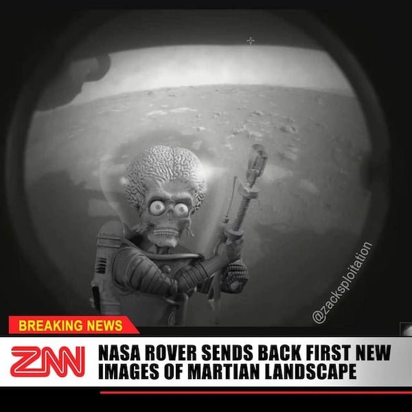 monochrome - Ho Breaking News Zm Nasa Rover Sends Back First New Images Of Martian Landscape