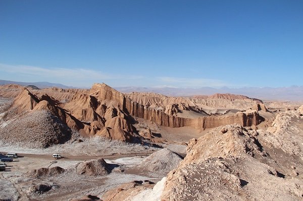 Antofagasta, Chile is the driest place on Earth. It gets hit with a staggering 0.1 mm of rain each year.