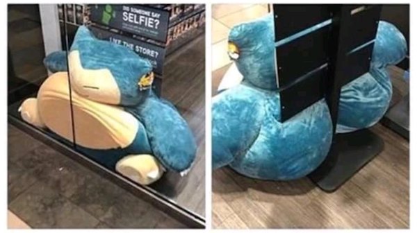 funny pics - snorlax is thicc