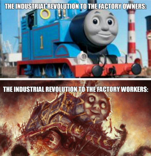 thomas the tank engine - The Industrial Revolution To The Factory Owners The Industrial Revolution To The Factory Workers