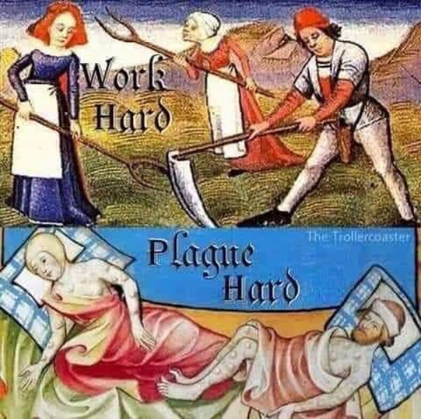 black death - Work Haro The Trollercoaster Plague Haro