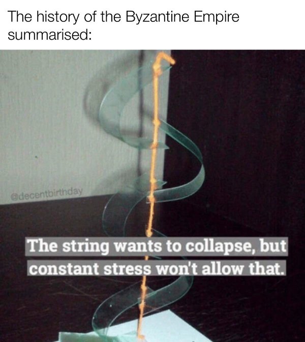 string wants to collapse but constant stress won t allow that - The history of the Byzantine Empire summarised decentbirthday The string wants to collapse, but constant stress won't allow that.