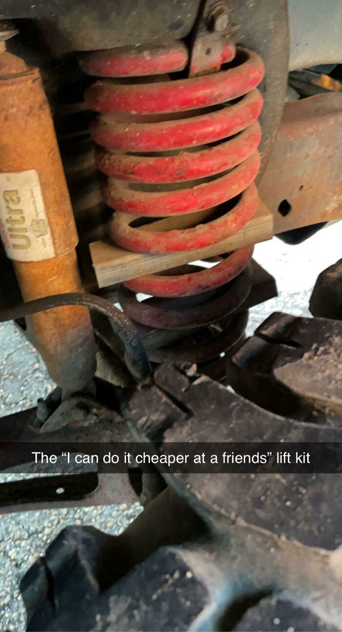 auto part - Ultra The I can do it cheaper at a friends lift kit