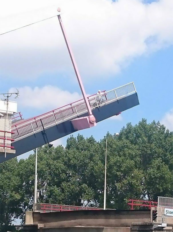 grandma on drawbridge - Sloe