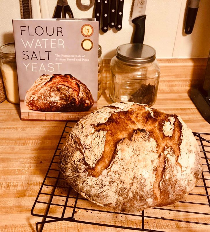 baked goods - Flour Water Salt Yeast The Fundamentals of Artisan Bread and Pizza Ken Pore