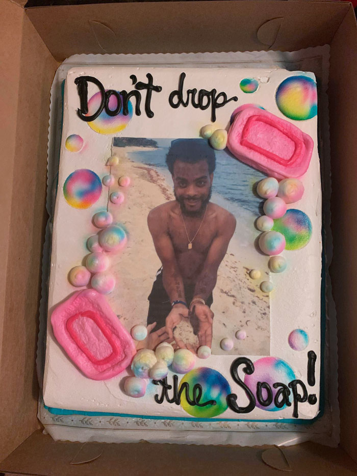 Friend Got Me A Cake For My “Going Away Party”. Guess Where I’m Going