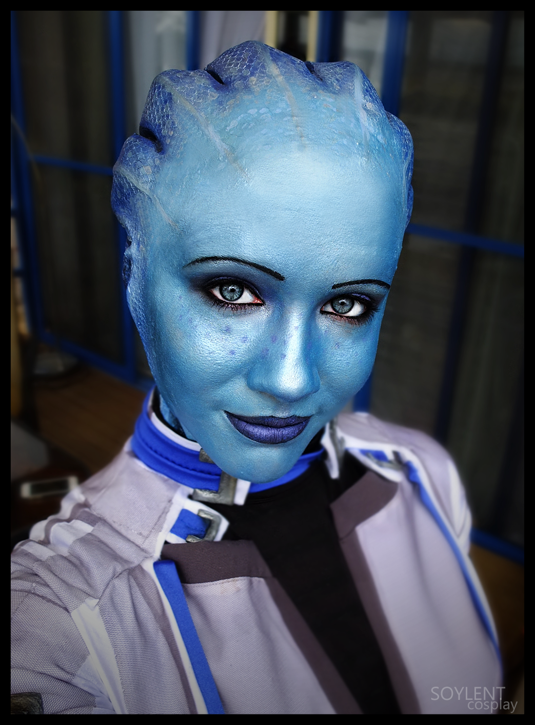 funny pics and memes - mass effect liara cosplay - Soylent. Cosplay