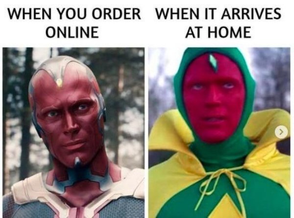 funny pics and memes - new memes - When You Order When It Arrives Online At Home