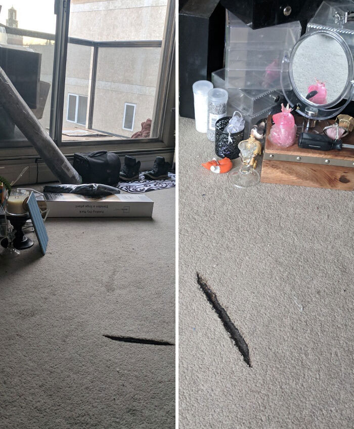 The Sun Came Through The Window Of My New Apartment And Hit A Mirror, Setting My Carpet On Fire