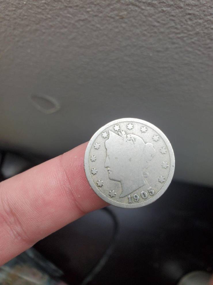 “I found a nickel that is 116 years old.”