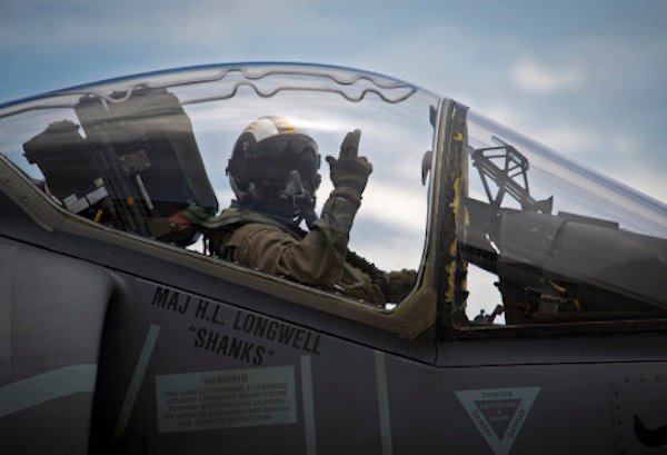 fighter pilot wave - Maj H.L. Longwell Shanks