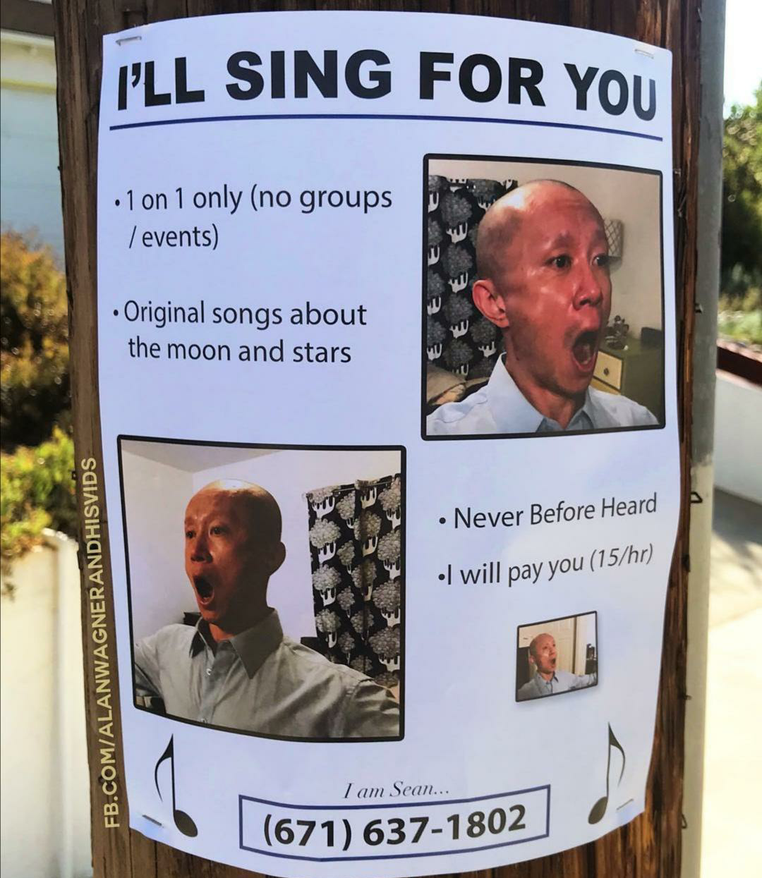 will sing for you meme - I'Ll Sing For You 1 on 1 only no groups events Original songs about the moon and stars Never Before Heard . will pay you 15hr Fb.ComAlanwagnerandhisvids I am Sem... 671 6371802