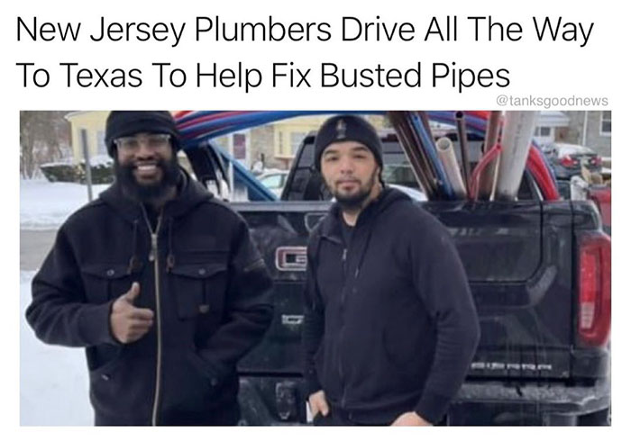 sport utility vehicle - New Jersey Plumbers Drive All The Way To Texas To Help Fix Busted Pipes