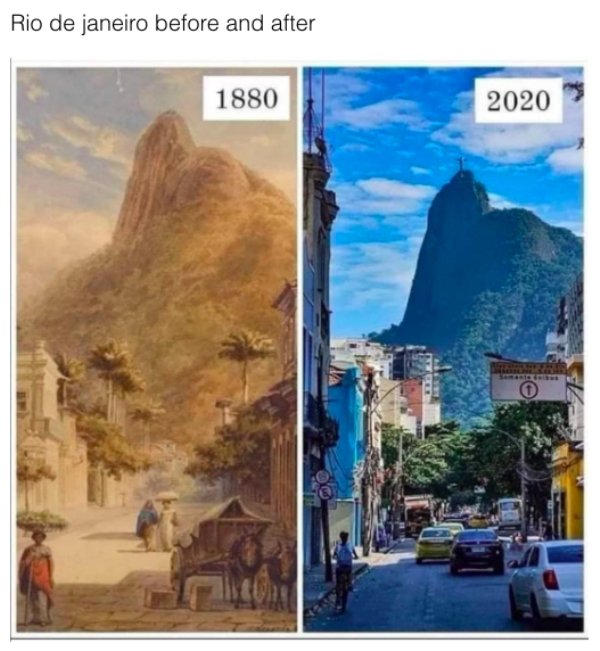 cool historic photographs - Rio de janeiro before and after 1880 2020