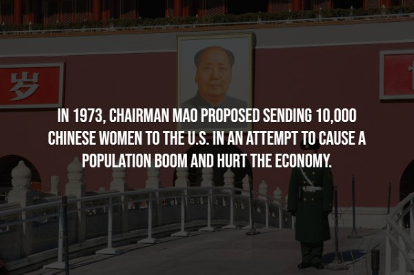 league of their own quotes - In 1973, Chairman Mao Proposed Sending 10,000 Chinese Women To The U.S. In An Attempt To Cause A Population Boom And Hurt The Economy.