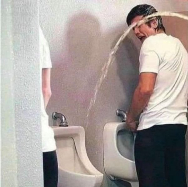 cursed peeing