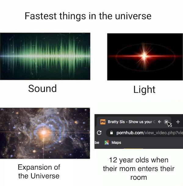 fastest things in the universe - Fastest things in the universe Sound Light Ph Bratty Sis Show us your pornhub.comview_video.php?vie be Maps Expansion of the Universe 12 year olds when their mom enters their room