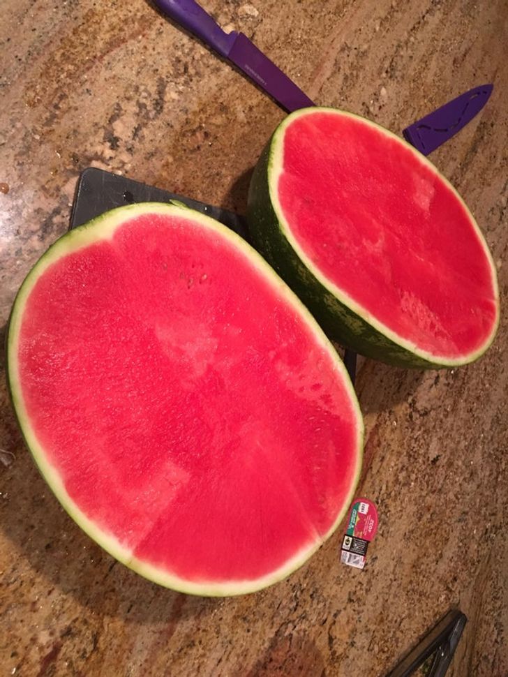 “I hit the watermelon jackpot today!”