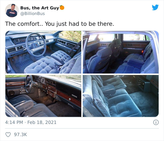 family car - Bus, the Art Guy The comfort.. You just had to be there.