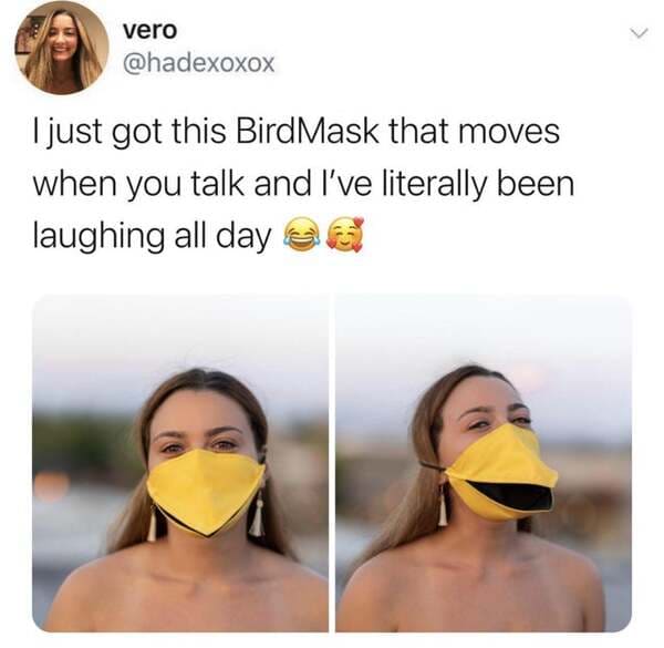 It's Always Sunny in Philadelphia - vero I just got this BirdMask that moves when you talk and I've literally been laughing all day e