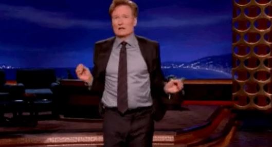 “I walked past Conan O’Brien on a street corner in Greenwich Village, NYC. I am a HUGE fan, so I double backed to say hello. Conan was with his wife (this was approx 2 weeks before the NBC fiasco went public, so he was probably stressing about that) and I was with two stoned friends. So I’d forgive Coco for being dismissive… but he was not. He was as friendly, approachable, and genuine as he appears on the show, if not more. He gave us several minutes of attention, he spoke to us, looked at our eyes, listened, joked, he was the fucking man.”