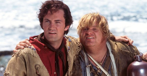 “Chris Farley on his last movie before he died. I met him on set, my father was playing a small role in the film. He was so nice, loud and bubbly as always seen on tv. He signed autographs for everyone including me.”