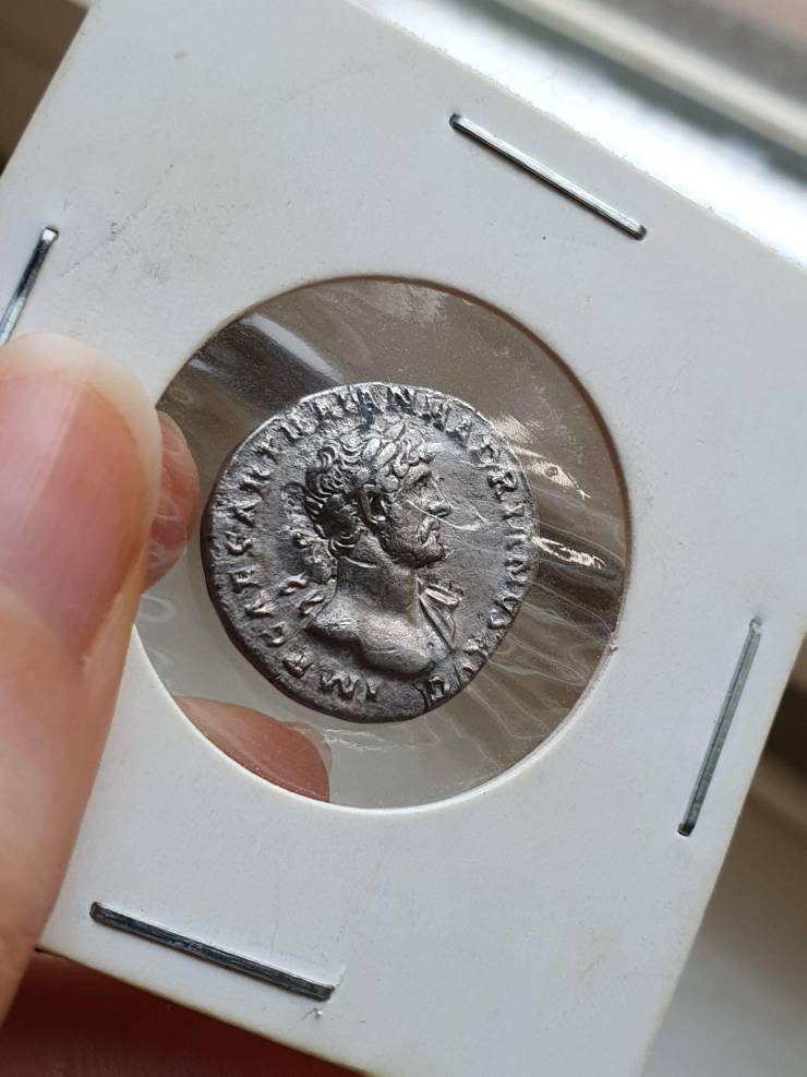 “I have a coin from when Hadrian was emperor of Rome thats almost 2000 years old.”