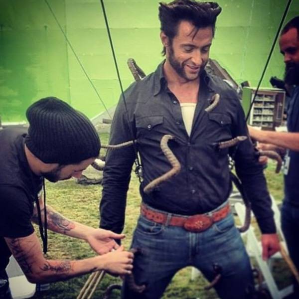 hugh jackman behind the scenes