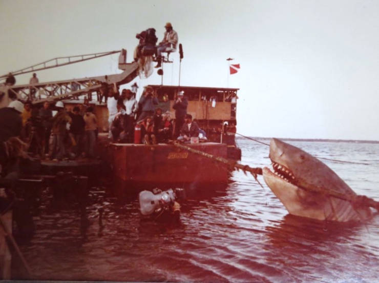 jaws 2 on set