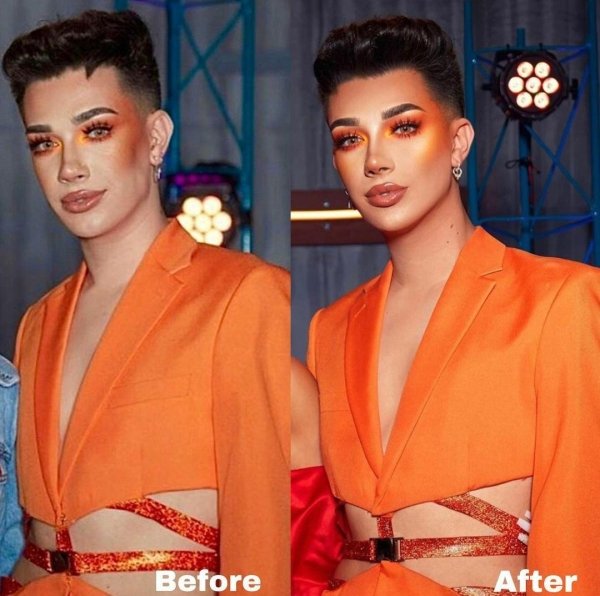 fashion model - Before After